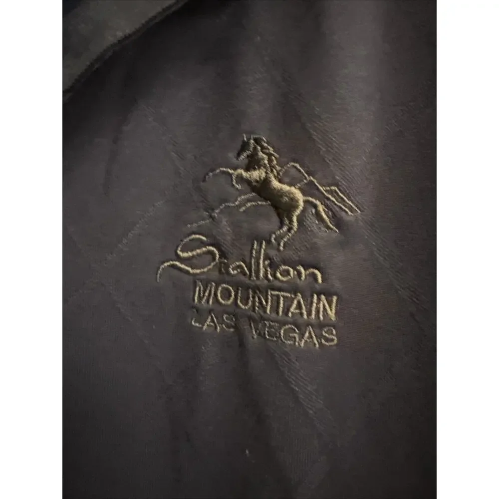 Nike‎ Men's 3XL Golf Polo Shirt Blue Short Sleeve Stallion Mountain NV Course